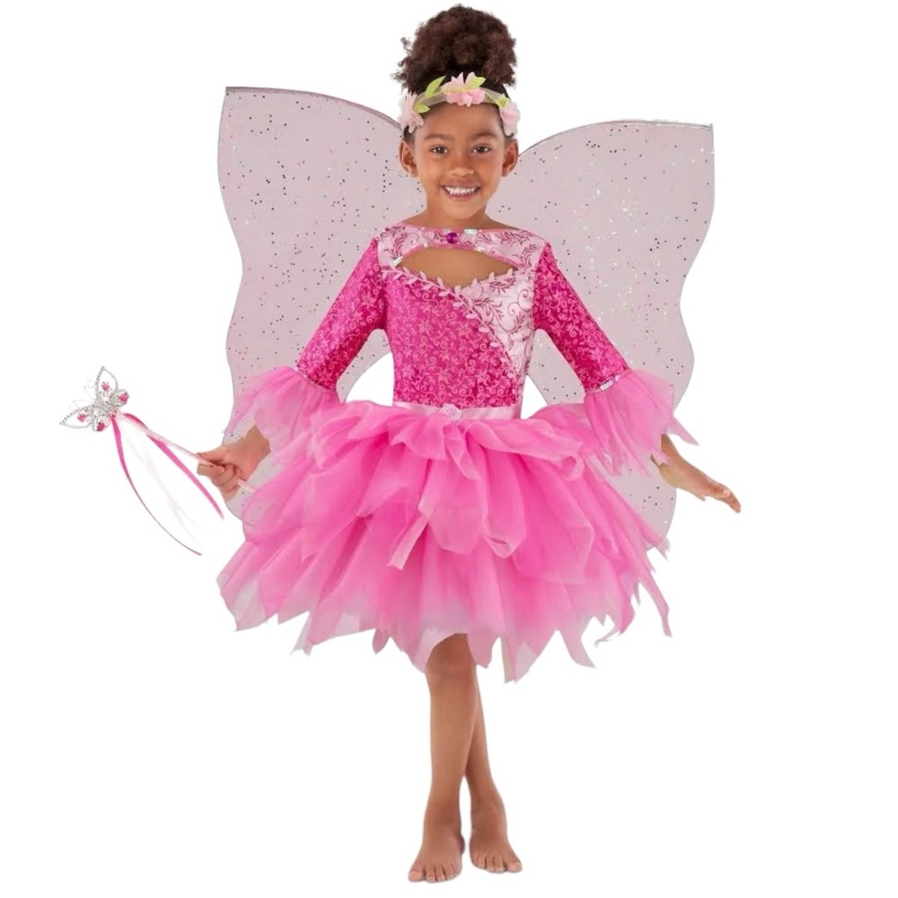 Kids Costume Pink Petal Fairy